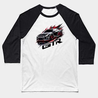 Nissan GTR R34 Baseball T-Shirt